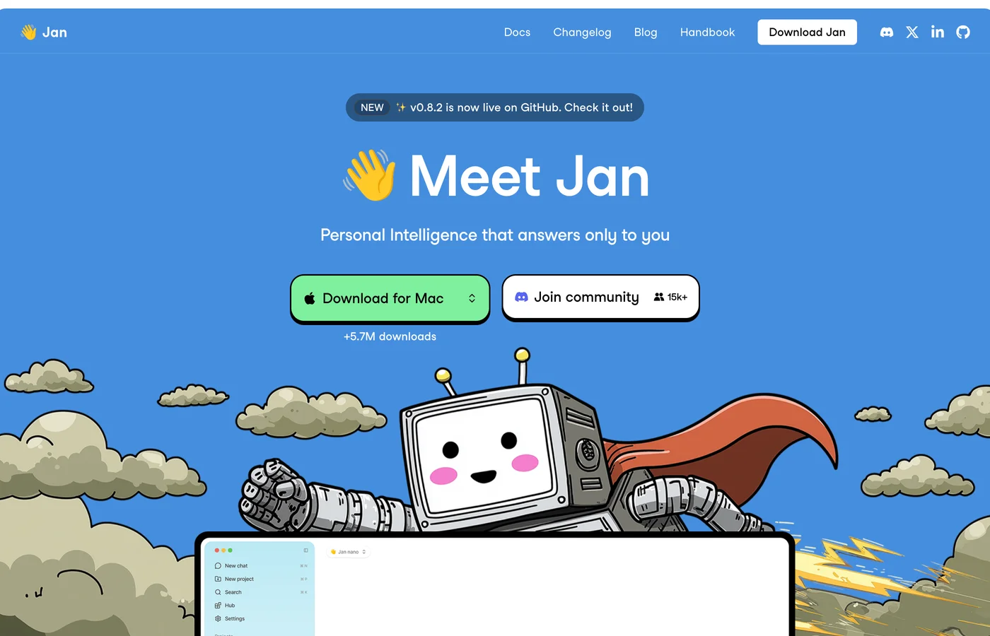 Jan homepage