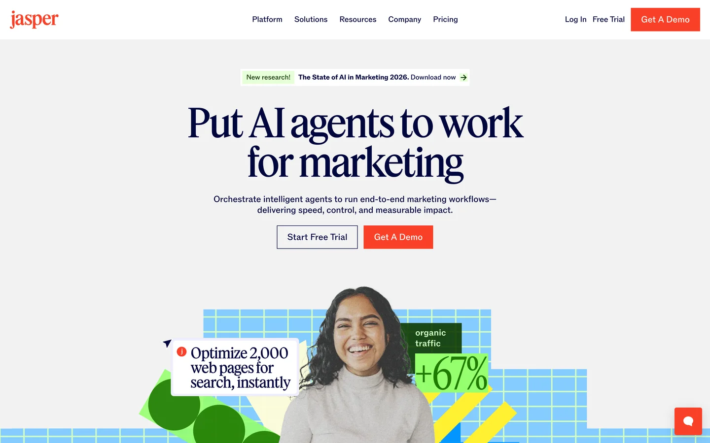 Jasper homepage